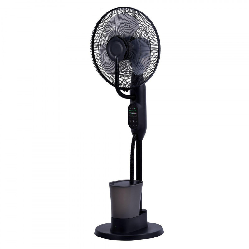 Ανεμιστήρας Elite EFM-0357R, 70W, 40 cm, 2.8 l, 3 ταχύτητες, 3 λειτουργίες, 3 πτερύγια, εξοικονόμηση ενέργειας, υδρονέφωση, Μαύρο