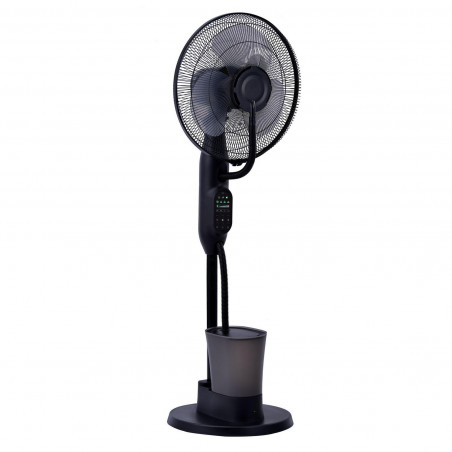 Ανεμιστήρας Elite EFM-0357R, 70W, 40 cm, 2.8 l, 3 ταχύτητες, 3 λειτουργίες, 3 πτερύγια, εξοικονόμηση ενέργειας, υδρονέφωση, Μαύρο