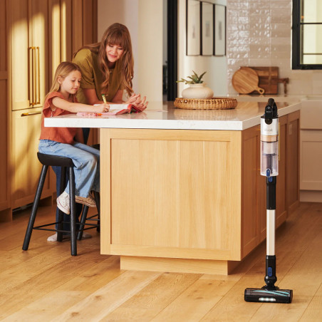 Κάθετη ηλεκτρική σκούπα Levoit LVAC-300, 240W, 0.75l, Αυτονομία έως 60 λεπτά, Turbo, Βούρτσα με LED, Μαύρο/γκρι