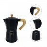 Καφετιέρα Kubinska Kinghoff KH 1887, 9 μπολ, 450 ml, Αλουμίνιο, Επαγωγή, Μαύρο.