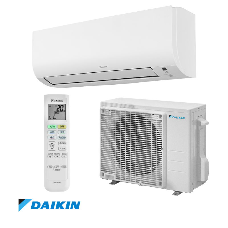 Κλιματιστικό Inverter Daikin FTXP50N + RXP50N, 18000 BTU, 37 m2, A++, Wi-Fi, R-32, Λευκό