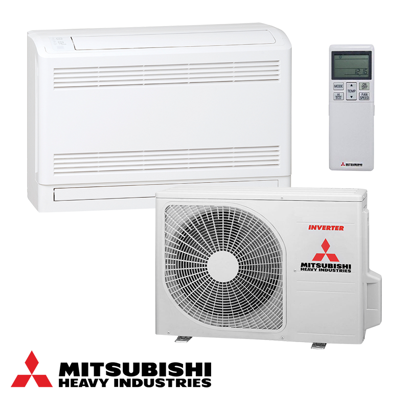 Mitsubishi Heavy Industries SRF25ZS-W + SRC25ZS-W μετατροπέας ελέγχου του κλίματος - podovo tralo