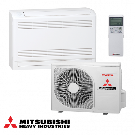 Mitsubishi Heavy Industries SRF25ZS-W + SRC25ZS-W μετατροπέας ελέγχου του κλίματος - podovo tralo