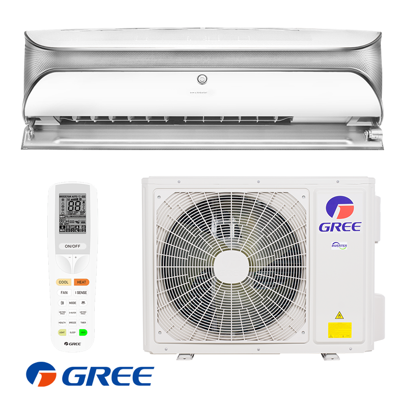 Κλιματιστικό Inverter Gree Soyal II GWH18AKCXF-K6DNA1A, 18000 BTU, 37 m2, A++, Wi-Fi, R-32, Λευκό/γκρι