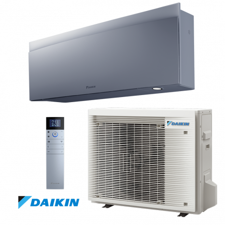 Κλιματιστικό Inverter Daikin Emura 3 FTXJ50AS + RXJ50A, 18000 BTU, 36 m2, A++, Wi-Fi, R-32, Γκρι