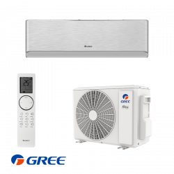 Inverter κλιματιστικό Gree Airy GWH09AVCXB-K6DNA1B - ασημί