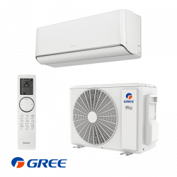 Κλιματιστικό Inverter Gree Airy GWH12AVCXD-K6DNA1A, 12000 BTU, 24 m2, A+++, Wi-Fi, R-32, Λευκό
