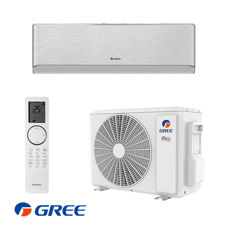 Κλιματιστικό Inverter Gree Airy GWH12AVCXD-K6DNA1A - ασημί