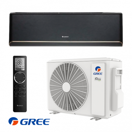 Gree Airy GWH24AVEXF-K6DNA1A Inverteren climatik Gree Airy GWH24AVEXF-K6DNA1A - μαύρο
