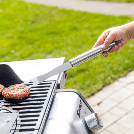 Σετ από 3 σκεύη BBQ Kinghoff KH 1919, Ανοξείδωτο ατσάλι, Εργονομικές λαβές, Inox