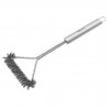 Βούρτσα καθαρισμού BBQ Kinghoff KH 1915, 41,5 cm, Εργονομική λαβή, Ατσάλινες τρίχες, Inox