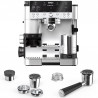 Ninja Luxe Café Premier ES601 3σε1, 1650W, 15 bar, 2 λίτρα, Barista Assist, texturirane χωρίς επαφή, 4 λειτουργίες, 3 ρυθμίσεις θερμοκρασίας, Inox/μαύρο.