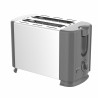 Τοστιέρα ψωμιού Rosberg R51440GS, 700W, 2 φέτες, 6 επίπεδα, Μη θερμαινόμενη εξωτερική επιφάνεια, Λευκό/γκρι