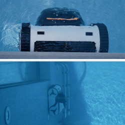 Безкабелен робот за басейн X-Warrior X60 (за басейни с дължина до 20 м, до 6 часа работа)