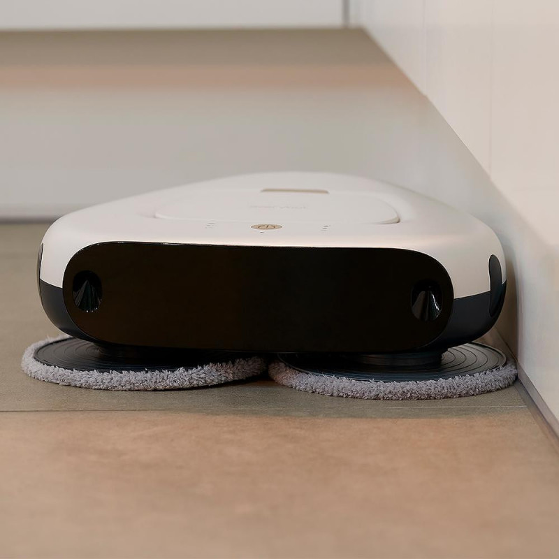 Everybot TS300 Ρομποτικός καθαριστής δαπέδων, 27W, 300 ml, Υγρό/Στεγνό, Αυτονομία έως 200 λεπτά, 6 λειτουργίες, Αισθητήρας κατά της πτώσης/αντίκρουσης, Λευκό