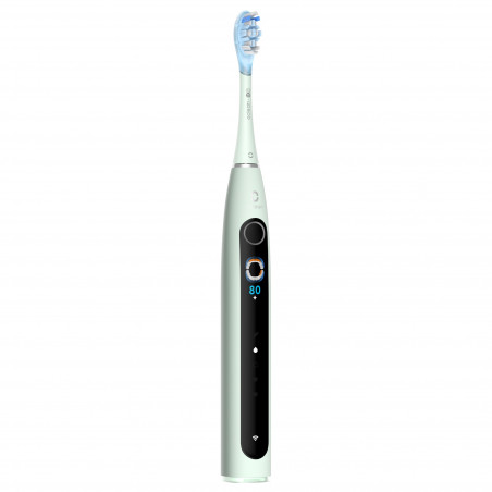 Ηλεκτρική οδοντόβουρτσα Oclean X Pro 20, AI, Maglev 4.0, 84000 RPM, Wi-Fi, FlexFit, IPX7, έξυπνος συναγερμός για χαμένη ζώνη, αυτονομία 40 ημερών, πράσινο