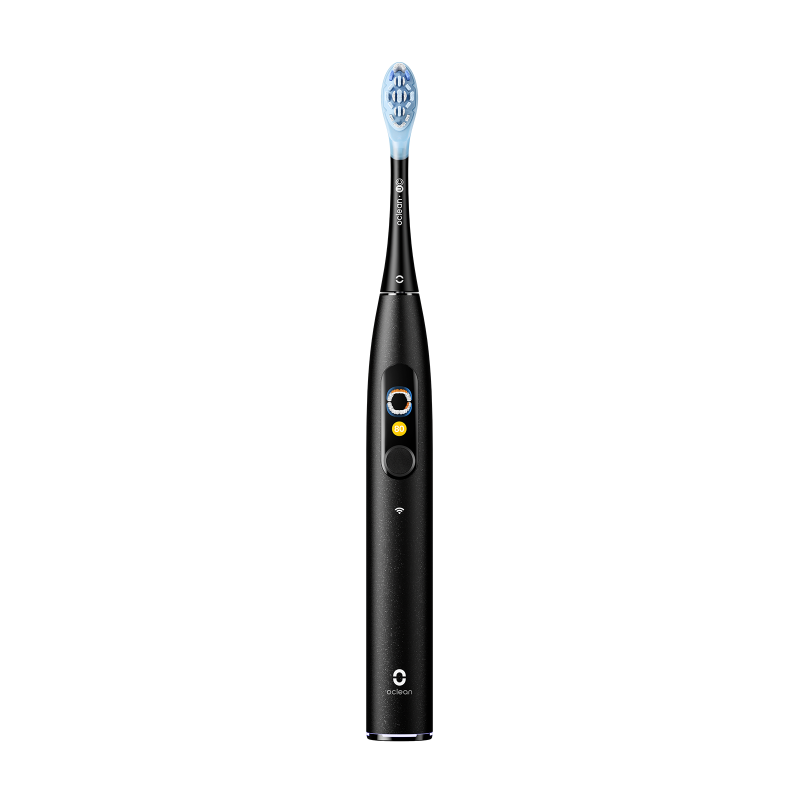 Ηλεκτρική οδοντόβουρτσα Oclean X Ultra 20 S, 84000 rpm, AI, Ευφυείς αισθητήρες, Bluetooth, Wi-Fi, Προσαρμογή στην ορθοδοντική θεραπεία, LED, 3 κεφαλές, Μαύρο