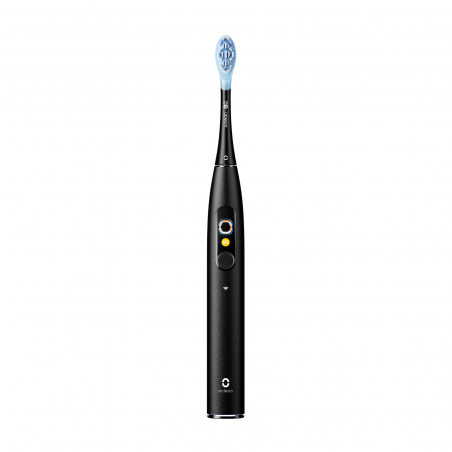 Ηλεκτρική οδοντόβουρτσα Oclean X Ultra 20 S, 84000 rpm, AI, Ευφυείς αισθητήρες, Bluetooth, Wi-Fi, Προσαρμογή στην ορθοδοντική θεραπεία, LED, 3 κεφαλές, Μαύρο