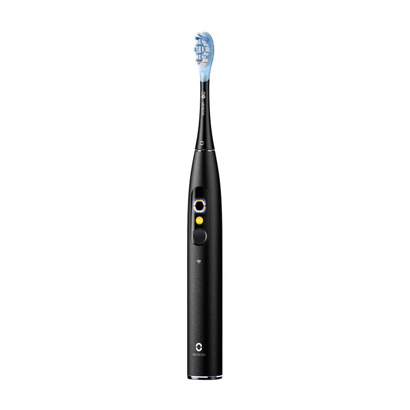 Ηλεκτρική οδοντόβουρτσα Oclean X Ultra 20 S, 84000 rpm, AI, Ευφυείς αισθητήρες, Bluetooth, Wi-Fi, Προσαρμογή στην ορθοδοντική θεραπεία, LED, 3 κεφαλές, Μαύρο