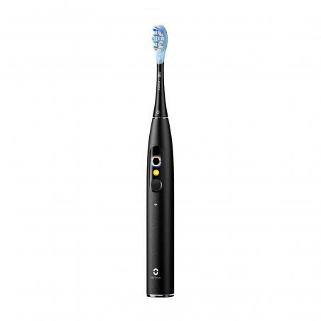 Ηλεκτρική οδοντόβουρτσα Oclean X Ultra 20 S, 84000 rpm, AI, Ευφυείς αισθητήρες, Bluetooth, Wi-Fi, Προσαρμογή στην ορθοδοντική θεραπεία, LED, 3 κεφαλές, Μαύρο