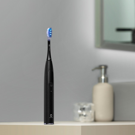 Ηλεκτρική οδοντόβουρτσα Oclean X Ultra 20 S, 84000 rpm, AI, Ευφυείς αισθητήρες, Bluetooth, Wi-Fi, Προσαρμογή στην ορθοδοντική θεραπεία, LED, 3 κεφαλές, Μαύρο