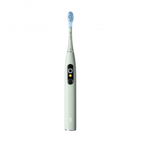 Ηλεκτρική οδοντόβουρτσα Oclean X Ultra 20 S, 84000 rpm, AI, Ευφυείς αισθητήρες, Bluetooth, Wi-Fi, Προσαρμογή στην ορθοδοντική θεραπεία, LED, 3 κεφαλές, Πράσινο