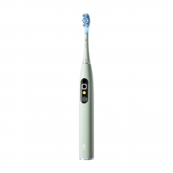 Ηλεκτρική οδοντόβουρτσα Oclean X Ultra 20 S, 84000 rpm, AI, Ευφυείς αισθητήρες, Bluetooth, Wi-Fi, Προσαρμογή στην ορθοδοντική θεραπεία, LED, 3 κεφαλές, Πράσινο