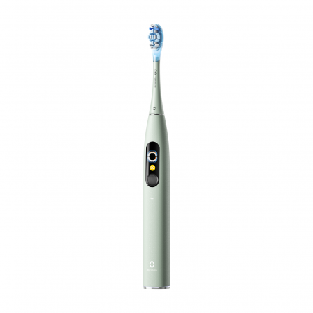 Ηλεκτρική οδοντόβουρτσα Oclean X Ultra 20 S, 84000 rpm, AI, Ευφυείς αισθητήρες, Bluetooth, Wi-Fi, Προσαρμογή στην ορθοδοντική θεραπεία, LED, 3 κεφαλές, Πράσινο