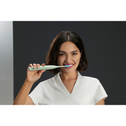 Ηλεκτρική οδοντόβουρτσα Oclean X Ultra 20 S, 84000 rpm, AI, Ευφυείς αισθητήρες, Bluetooth, Wi-Fi, Προσαρμογή στην ορθοδοντική θεραπεία, LED, 3 κεφαλές, Πράσινο