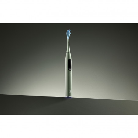 Ηλεκτρική οδοντόβουρτσα Oclean X Ultra 20 S, 84000 rpm, AI, Ευφυείς αισθητήρες, Bluetooth, Wi-Fi, Προσαρμογή στην ορθοδοντική θεραπεία, LED, 3 κεφαλές, Πράσινο