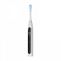 Ηλεκτρική οδοντόβουρτσα Oclean X Pro 20 Set, AI, Maglev 4.0, 84000 RPM, Wi-Fi, FlexFit, IPX7, Ειδοποίηση χαμένης ζώνης, Αυτονομία 40 ημερών, Θήκη, Λευκό