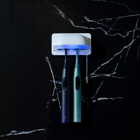 Αποστειρωτής οδοντόβουρτσας Oclean S1, 0,7W, Αυτόματη λειτουργία, 1000 mAh, 99,9% αποτελεσματικότητα, Αυτονομία 20 ημέρες, USB-C, Λευκό