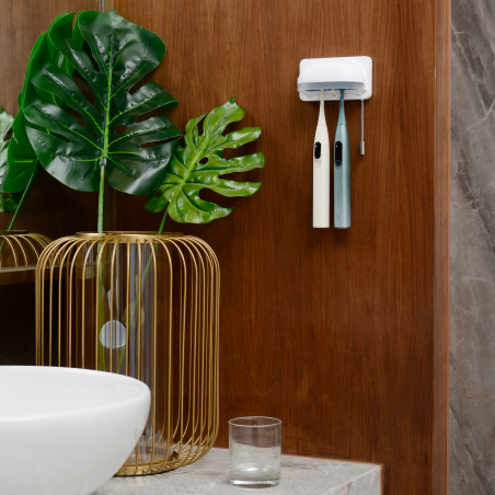 Αποστειρωτής οδοντόβουρτσας Oclean S1, 0,7W, Αυτόματη λειτουργία, 1000 mAh, 99,9% αποτελεσματικότητα, Αυτονομία 20 ημέρες, USB-C, Λευκό