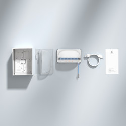 Αποστειρωτής οδοντόβουρτσας Oclean S1, 0,7W, Αυτόματη λειτουργία, 1000 mAh, 99,9% αποτελεσματικότητα, Αυτονομία 20 ημέρες, USB-C, Λευκό