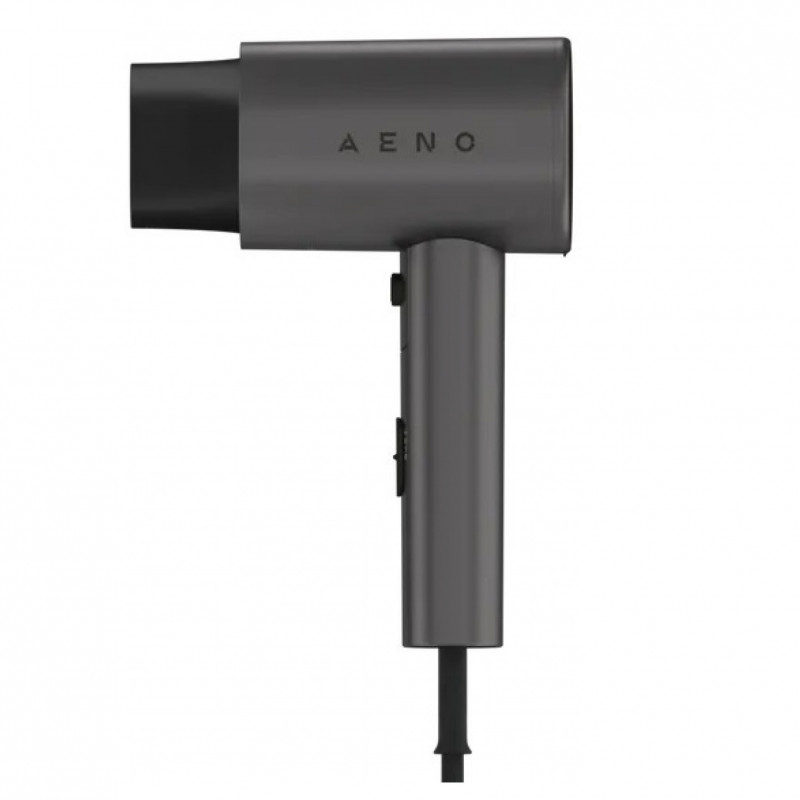 Στεγνωτήρας μαλλιών AENO AHD0002, 2000W, 3 στάδια, Cool shot, Πτυσσόμενη λαβή, Συγκεντρωτής, Ιονισμός, 67 dB, Γκρι