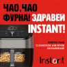 Φριτέζα ζεστού αέρα Instant Pot Vortex Plus Clearcook 140319601, 1700W, 5,7 L, 6 προγράμματα, 35-205C, εσωτερικός φωτισμός, λευκό