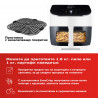 Φριτέζα ζεστού αέρα Instant Pot Vortex Plus Clearcook 140319601, 1700W, 5,7 L, 6 προγράμματα, 35-205C, εσωτερικός φωτισμός, λευκό