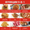 Φούρνος Instant Pot Vortex Plus 140410101, 1700W, 13 l, 8 προγράμματα, έως 205C, EvenCrisp, Μαύρο