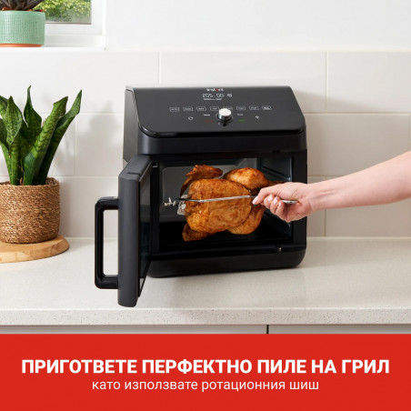 Φούρνος Instant Pot Vortex Plus 140410101, 1700W, 13 l, 8 προγράμματα, έως 205C, EvenCrisp, Μαύρο