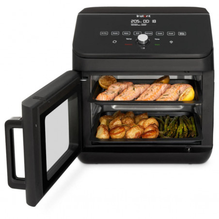 Φούρνος Instant Pot Vortex Plus 140410101, 1700W, 13 l, 8 προγράμματα, έως 205C, EvenCrisp, Μαύρο