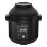 Instant Pot Pro Crisp + Φριτέζα αέρος 140002701, 1500 W, 7,6 L, 11 προγράμματα, καλάθι φριτέζας αέρος, οθόνη LCD, Μαύρο