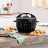 Instant Pot XL 140001901, 1200W, 7.1 l, 7 προγράμματα, έναρξη με καθυστέρηση, οθόνη LCD, Μαύρο
