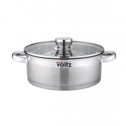 Κατσαρόλα Oliver Voltz OV51210Q22, 3 l, 22 x 8 cm, Επαγωγική, Ανοξείδωτο, Inox