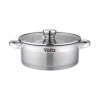 Κατσαρόλα Oliver Voltz OV51210Q22, 3 l, 22 x 8 cm, Επαγωγική, Ανοξείδωτο, Inox