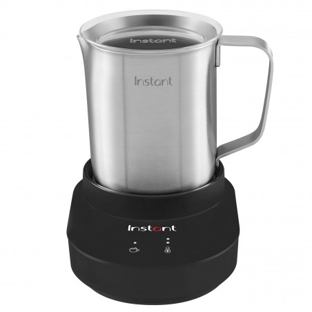 Instant Pot Frother Station 140345701EU, 600W, 500 ml, οθόνη αφής, χωρίς BPA/PFOA/PTFE, 3 ρυθμίσεις θερμοκρασίας, 3 επίπεδα αφρισμού, Inox/μαύρο