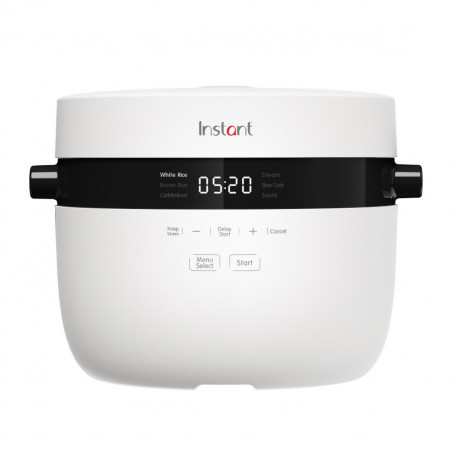 Μαγειρεύτρια ρυζιού Instant Pot 20 140500301, 860W, 5 l, 8 προγράμματα, CarbReduce, BPA/PFOA/PTFE free, Λευκό