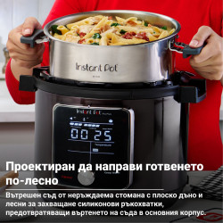 Instant Pot Pro Plus 112020101, 1200W, 5,7 l, 10 προγράμματα, έλεγχος WiFi, Ανοξείδωτο, Μαύρο