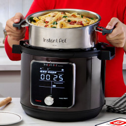 Instant Pot Pro Plus 112020101, 1200W, 5,7 l, 10 προγράμματα, έλεγχος WiFi, Ανοξείδωτο, Μαύρο