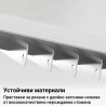 Πρέσα πολλαπλών χρήσεων Izibizi PS-331A, 1,2 l, 2 λεπίδες, Ανοξείδωτο ατσάλι, Λαστιχένια πόδια, χωρίς BPA, Λευκό/Μαύρο