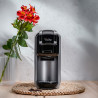 Καφέ μηχανή 8σε1 Oliver Voltz OV51171J8R, 1450W, 0,6 l, 5 αντάπτορες, 19 bar, 7 επίπεδα καφέ, Μαύρο/Ασημί